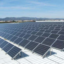 Comprar placa solar industrial